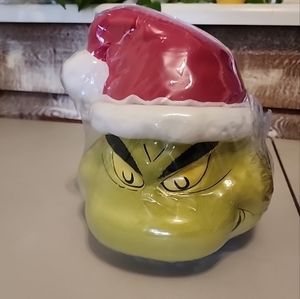 The Grinch Large cookie jar ceramic new